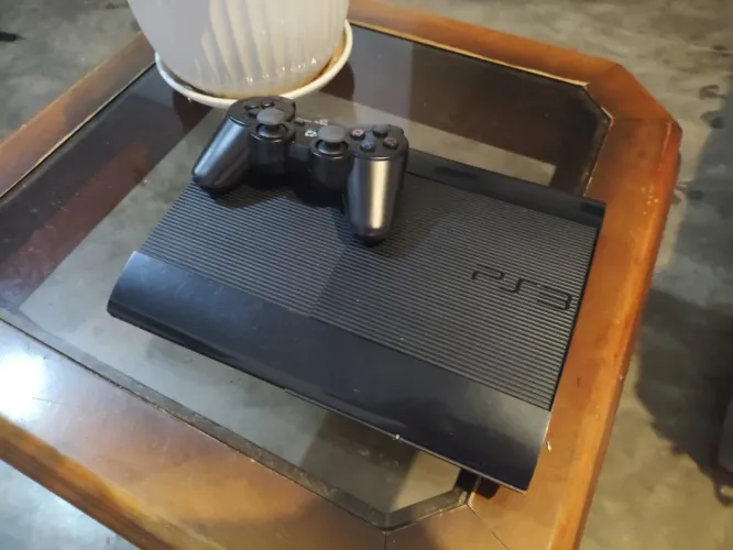 PS3 500GB DESBLOQUEADO IMPECÁVEL