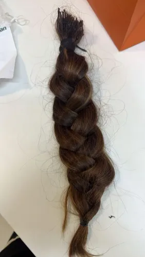 Cabelo orgânico excelente estado para megahair