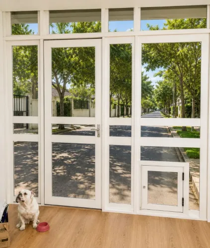 Vendo 1 Porta de Alumínio e Vidro 3 m por 2.10