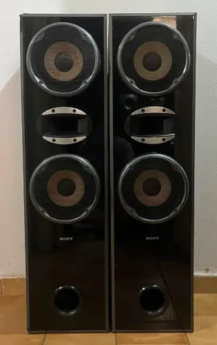 Par Caixas Torres Sony Muteki Ss-Msp16 140 RMS Cada Leia Descrição 