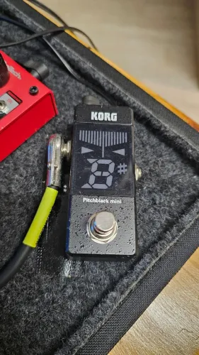 Pedal Afinardor Korg Picthblack mini