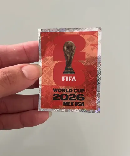Figurinha FWC 6 Taça Vermelha Canadá Copa do Mundo 2026 Panini