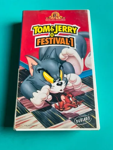 Vhs Tom E Jerry O Festival 1