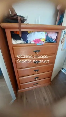 Cômoda madeira maciça