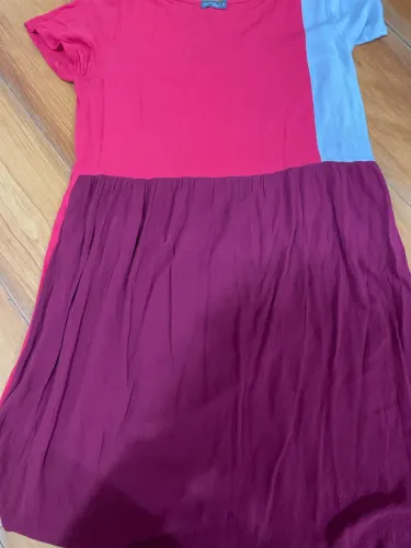 Vestido da papel craft viscose. Perfeito estado 