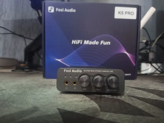 Amplificador DAC Fosi Audio K5 Pro