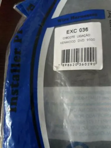 Chicote de som para dvd Kenwood 