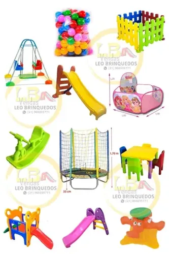 Balanço/ piscina / mesa/ valores na descrição 
