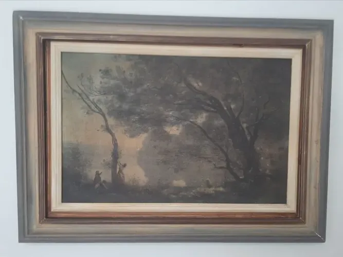 Corot-Lembrança de Mortefontaine,ost 58x75