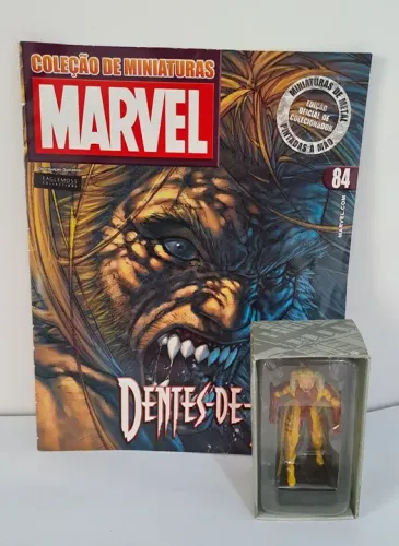 ** MT Dentes-de-Sabre Miniatura Eaglemoss Marvel Figurines