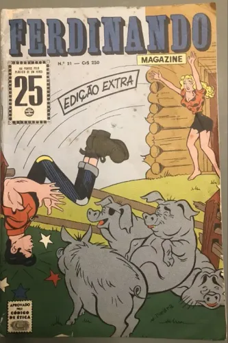 Ferdinando Nº21 (RGE - 1965) - Al Capp - HQ Antiga