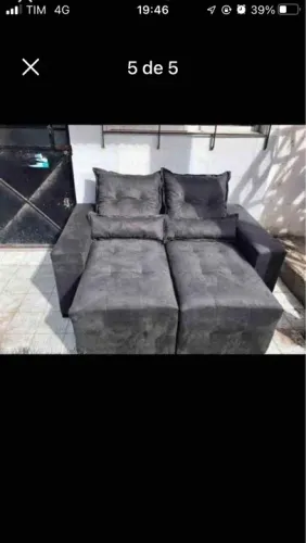 PROMOÇÃO SOFÁ RETRATIL 2 LUGARES