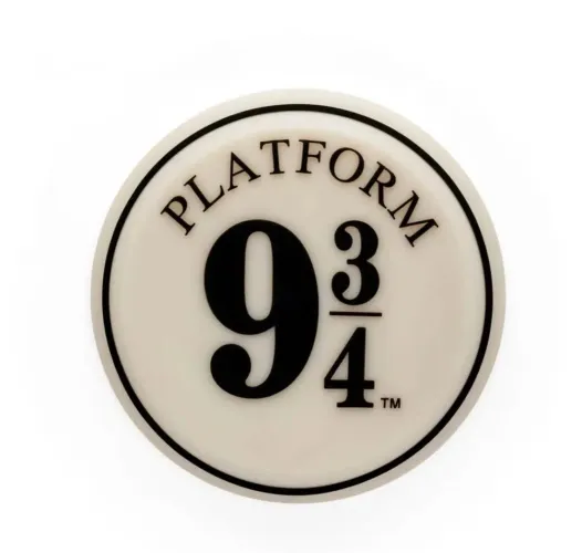 Luminária de Parede COMANDO DE VOZ Plataforma 9 3/4 Harry Potter - Iluminação Mágica
