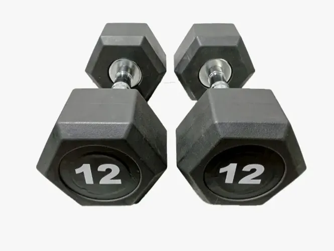 Dumbell Injetado Par de 12 kg a 30 kg + Suporte