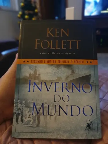 Livro sobre a segunda guerra,  raro, INVERNO DO MUNDO
