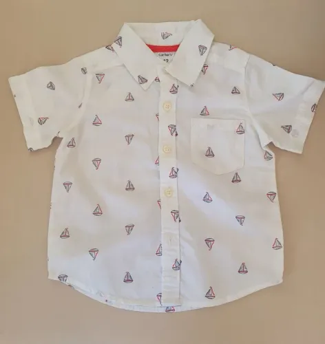 Blusa com botões Carter's