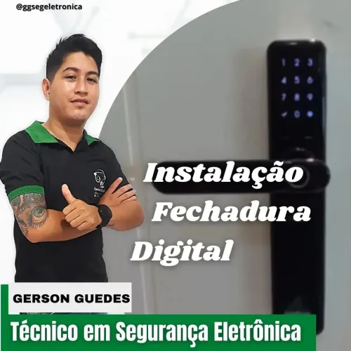 Instalação de Fechadura Digital - Cerca Elétrica - Concertina(LEIA A DESCRIÇÃO)