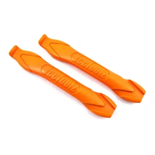 Par de Ferramenta Espatulas Icetoolz Extrator de Pneu Bicicleta Nylon MTB Speed 8818