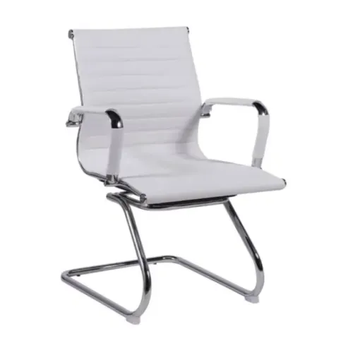 Cadeira INTERLOCUTOR Charles Eames Esteirinha Cor Branco Design Elegante 32873