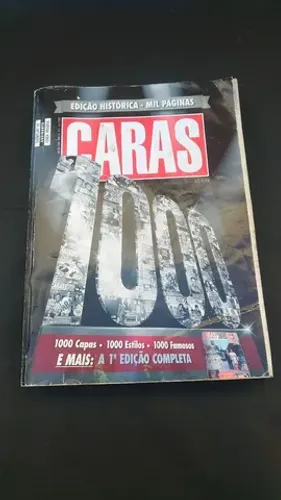 Revista Caras, Edição histórica das Mil páginas, envio qq local.