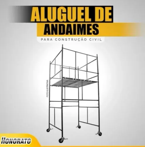 Locação de Andaimes Tubular