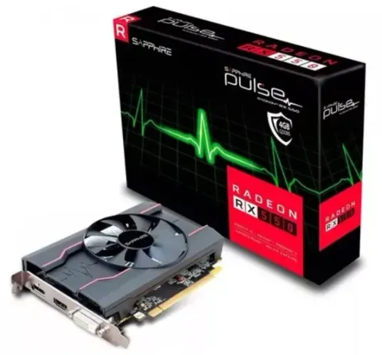 Placa De Vídeo Sapphire Radeon Rx 550 Pulse, 4gb Gddr5, 128b