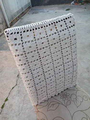 Capas de crochê de cadeira