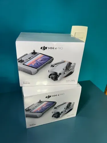 Drone dji mini 4 Pro com controle com tela Rc 2 - nota fiscal 