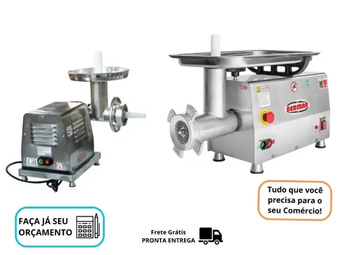 Moedor de Carne Bermar Boca 08/22 Novo