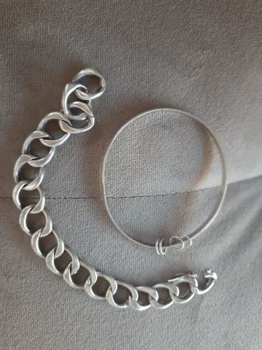 1 pulseira em prata 925