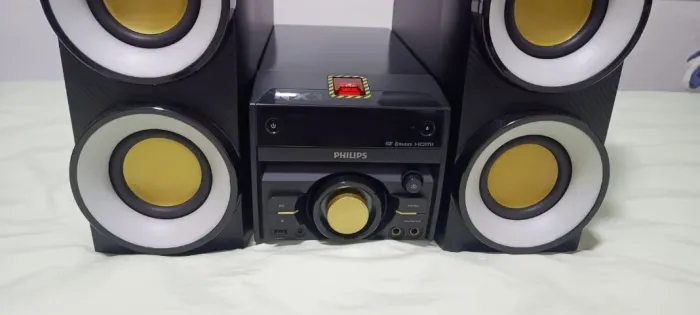 Mini System Hi-Fi Philips nx3 com controle remoto