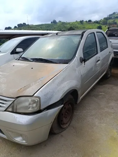 Sucata  Renault Logan 1.0 16v flex, ano 2008 retirada de peças
