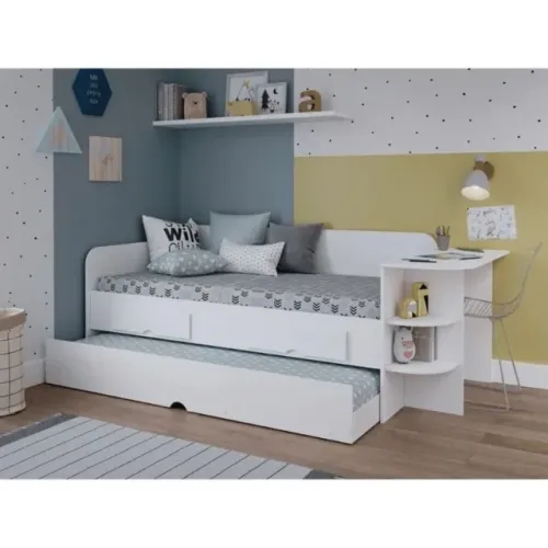 Bicama Helena c Escrivaninha MDF. Produto Novo. Pronta Entrega.