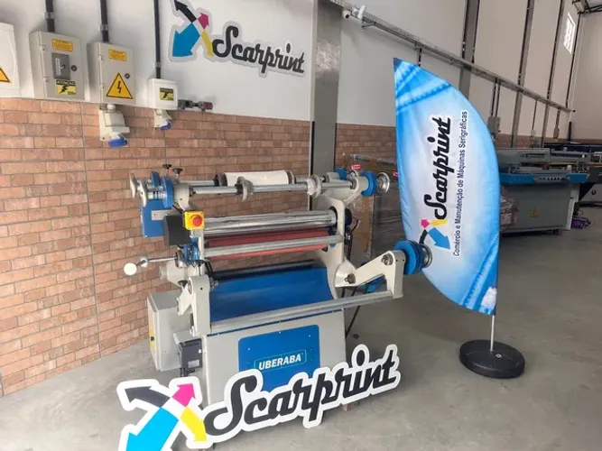 Laminadora gráfica UBERABA 70cm de boca 