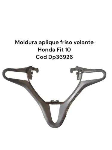 Moldura aplique friso volante Honda Fit 10 Cod Dp36926
