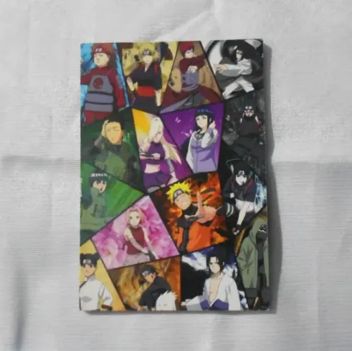 Plaquinha decorativa Naruto shipudden classico quadrinho decoração