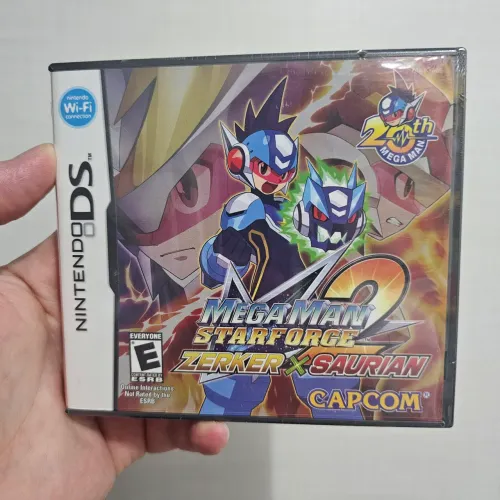 Mega Man Star Force 2: Zerker x Saurian - Nintendo DS Lacrado