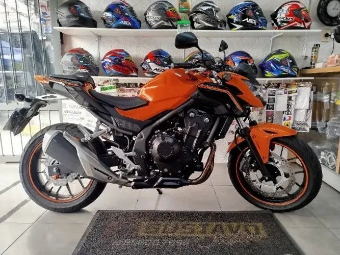 Honda 500F ano 2019 só 13 mil km!