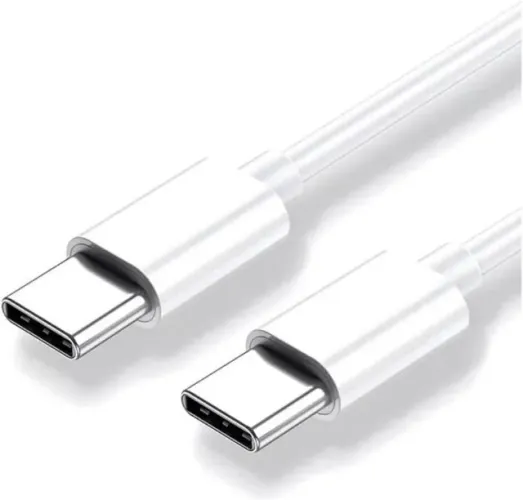 Cabo USB-C para Tipo-C Turbo Carregamento Rápido de 1 Metro