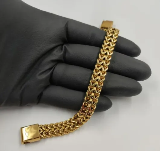 Pulseira Masculina em Ouro 18k