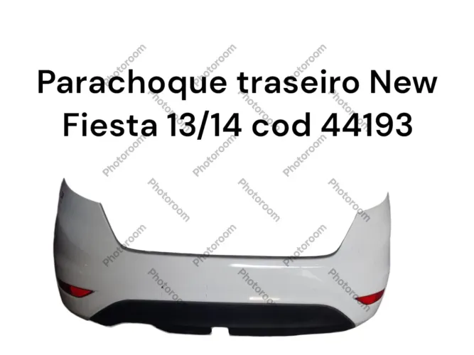 Para-choque traseiro New Fiesta 13/14