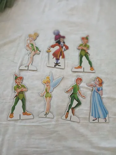 Display  de personagens do Peter Pan