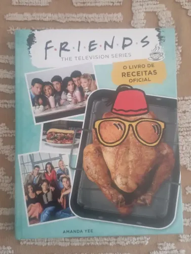  Friends o livro de receitas oficial capa dura 