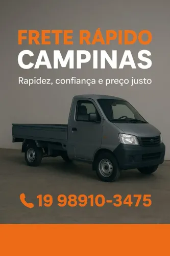 Frete rápido - Campinas 
