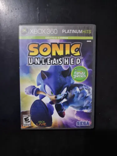 Promoção Jogo Sonic Unleashed Xbox 360( ACEITO CREDISHOP)