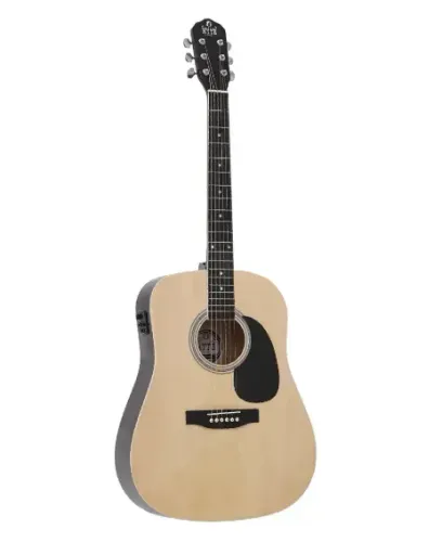 Violão Aço Elétrico Folk 41 Myth Mt41Fse Dark Brown