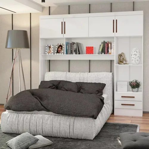 Guarda Roupa Modulado 4 Portas- Produto Novo Entrega Rápida 