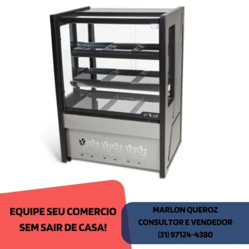 Balcão Estufa 80CM Polar 127v Novo
