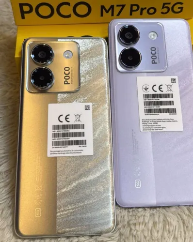 Tela Amoled 6.67 , Câmera traseira Sony 50Mp , Poco M7 Pro 256/8Ram 5G 