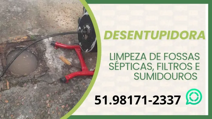 Hidráulico - Desentupidora - Limpa Fossas 